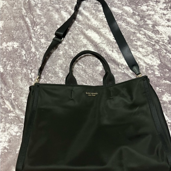 Kate Spade Black Nylon Laptop Bag - Picture 2 of 5